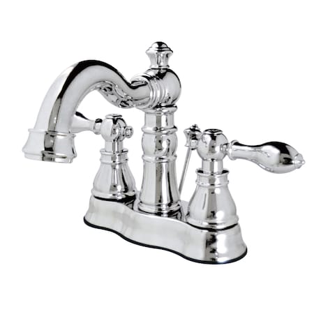 Fauceture 4" Centerset Bathroom Faucet, Polished Chrome FSC1601ACL